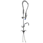 image of Fisher 53058 Pre-Rinse Unit, Single-Deck Mounted, Spring-Style