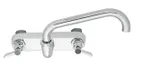 image of Fisher 5414 Faucet, Backsplash Mount, 8" Control Valve with Elbows