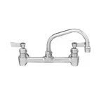 image of Fisher 61204 Faucet, Backsplash Mount, 8" Centers, 6" Swing Spout