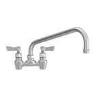 image of Fisher 62049 Faucet, Backsplash Mount, 4" Centers, 12" Swing Spout