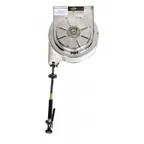 image of Fisher 75222 Hose Reel Assembly, Ceiling Mounted, Closed Stainless Steel Reel