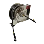 image of Fisher 75395 Hose Reel Assembly, Exposed Reel Rinse with Spray Valve