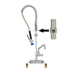 image of Fisher 99449 Pre-Rinse Unit, Spring Style, Backsplash Mount, 8" Centers