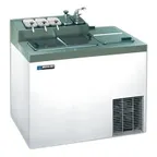 image of Master-Bilt FLR-60 43" Flip Top Ice Cream Dipping Cabinet with Syrup Rail, White