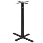 image of FLAT Tech CT2022 Bar Height Cast Iron Table Base, 22x30 Base, 3 Dia. Column, Hydraulic PAD