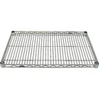 image of AllPoints 126-1053 Metro® Super Erecta Brite™ Wire Shelf w/ Zinc-Chromate - 42"W x 24"D