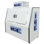 image of Fogel USA ICB-2-S 76" Outdoor Ice Merchandiser w/ Solid Door, Auto Defrost, 60 cu. ft.