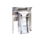 image of Follett ABBAGGERKT Stainless Steel Ice Bagger Kit with Tape Dispenser