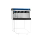 image of Follett VU300B10RP Ice and Beverage Dispenser with 10 Drink Valves, Right Side Ice Dispense- 300 lb Storage