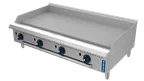 image of Fortress FGTG48 48" Countertop Thermostatic Gas Griddle with 3/4" Steel Plate, 140.000 BTU