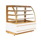 image of Frost Tech CM4-WRP 53" Curved Double Glass Refrigerated Bakery Display Case