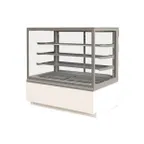 image of Frost Tech RF4-WRP 51" Square Double Glass Refrigerated Bakery Display Case