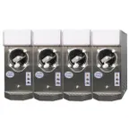 image of Frosty Factory 115R 4/1 Cylinder Type Frozen Drink Machine,Remote w/(4) 12qt. Hopper (4 Disp/1 Cond)