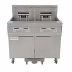 image of Frymaster 21814EF Electric Fryer, (2) 60 lb Vats, Floor Model