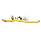 image of Frymaster 8061699 Quick Disconnect Hose, 1"" Gas Line, 48"" Long