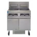 image of Frymaster FPPH255 Multiple Battery Gas Fryer w/ (2) 50-lb Frypots, Built-In Filtration, 160,000 BTU
