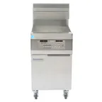 image of Frymaster LHD165 15" Full Pot Floor Model Gas Fryer w/ 100-lb Capacity, Basket Supports