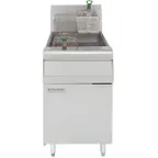 image of Frymaster MJ1CF Chicken / Fish Gas Fryer w/ 80-lb Capacity, Basket Support, Millivolt Controller
