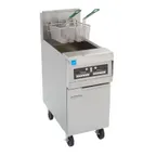 image of Frymaster PH155 15" Full Pot Floor Model Gas Fryer w/ 50-lb Capacity, Electronic Ignition