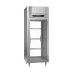 image of Victory FS-1D-S1-EW-PT-G-HC 31.25" 2-Glass Door Pass-Thru Freezer, Top Mounted, 26 cu. ft.