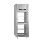 image of Victory FS-1D-S1-EW-PT-HG-HC 31" 1-Section Pass-Thru Freezer, 4 Half Glass Doors, Top Mounted, 26 cu. ft.