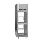 image of Victory FSA-1D-S1-PT-HG-HC 27" 4-Half Glass Door Pass-Thru Freezer, Top Mounted, 23 cu. ft., Stainless Steel Exterior, Aluminum Interior
