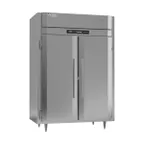 image of Victory FSA-2D-S1-EW-HC 58" 2-Solid Door Reach-In Freezer, Top Mounted, 49 cu. ft., Stainless Steel Exterior