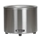 image of Adcraft FW-1200WR Countertop Round Food Cooker/Warmer w/ 7/11 Qt. Capacity