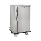 image of FWE A-60-XL 1-Door Heated Banquet Cabinet, 60 Plate Capacity, Stainless Steel, 6" Casters