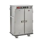 image of FWE E-720 1-Section 2-Door Holding Cabinet, 61"-66" Height, 72 Plate Capacity, Electric Forced Air