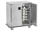 image of FWE ETC-1418-21INS Insulated Ambient Tray Delivery Cart with 3 Doors