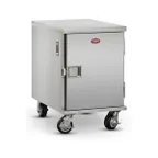 image of FWE ETC-1826-7 7 Pan Stainless Steel Bun / Food Pan Enclosed Transport Cabinet w/ 3" Bottom Load Slides