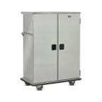 image of FWE ETC-20 Stainless Steel 20 Tray Mobile Patient Meal Delivery Cart