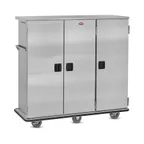 image of FWE ETC-30 Stainless Steel 30 Tray Mobile Patient Meal Delivery Cart