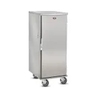 image of FWE ETC-UA-11 11 Pan Stainless Steel Bun / Food Pan Enclosed Transport Cabinet w/ 4-1/2" Bottom Load Slides