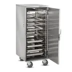 image of FWE ETC-UA-14 14 Pan Stainless Steel Half Height Bun / Food Pan Enclosed Transport w/ 4-1/2" Bottom Load Slides