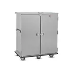 image of FWE ETC-UA-22 22 Pan Stainless Steel Full Height Bun / Food Pan Enclosed Transport w/ 4-1/2" Bottom Load Slides