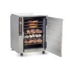 image of FWE HLC-1717-11-UC Undercounter 1‑Door Solid Cabinet, 11 Shelves, 17" Pizza Radiant Stainless Steel