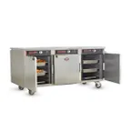 image of FWE HLC-5H-15 3-Section Heated Holding Cabinet, 3-Door, Solid Doors, Undercounter Height, Stainless Steel
