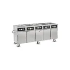 image of FWE HLC-5W6-7H-35-HWR 86" Tray Line Heated Serving & Holding Cabinet, (5) Wells