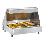 image of FWE HMC-1220-2-FD Countertop Fryer Dump Station w/ Infrared Elements, 2-Pan Capacity