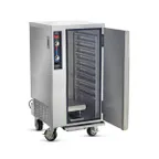 image of FWE MT-1220-10 Heated Holding Cabinet, 1-Section, 1-Door, Solid Door, 10-Pan (12"x20"x2.5") 43-48" Height, Stainless Steel