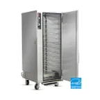image of FWE MT-1826-18 Full Height 1-Door Solid Heated Holding Cabinet, 12-Pan Capacity, Stainless Steel
