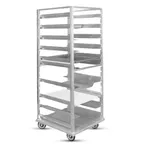 image of FWE OTR-UA45-12R 12 Pan Mobile Universal Bun / Sheet Pan Rack w/ 1-1/2" Bottom Load Slides - Assembled