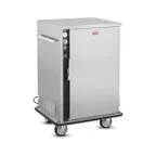 image of FWE P-48-XL Height 1-Door Solid Cabinet, 48 Plates, 49"-54" Height, Stainless, Humidity Controls
