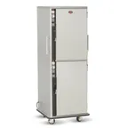 image of FWE PS-1220-6-6 2-Compartment Heated Holding Cabinet, Dutch Door, Stainless Steel, 12x20" Pan Capacity