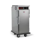 image of FWE PST-10 Heated Holding Cabinet, 1-Compartment, 1-Door, Solid Door, Stainless Steel, 10 Pan Capacity, Mobile, Top Mounted Heat