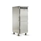 image of FWE UHST-13D-HO Heated Holding Cabinet, 1-Section, 2-Door Dutch, Stainless Steel, 73"-78"H, (13) 18"x26" Pan Capacity