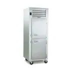 image of Traulsen G10043-032 30" 1-Section Pass-Thru Refrigerator w/ 4 Half Solid Doors (right/left hinged), 24.7 cu. ft.