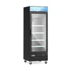 image of Coldline G28-B 28" 1-Section Merchandiser Refrigerator in Black, 23 cu. ft.
